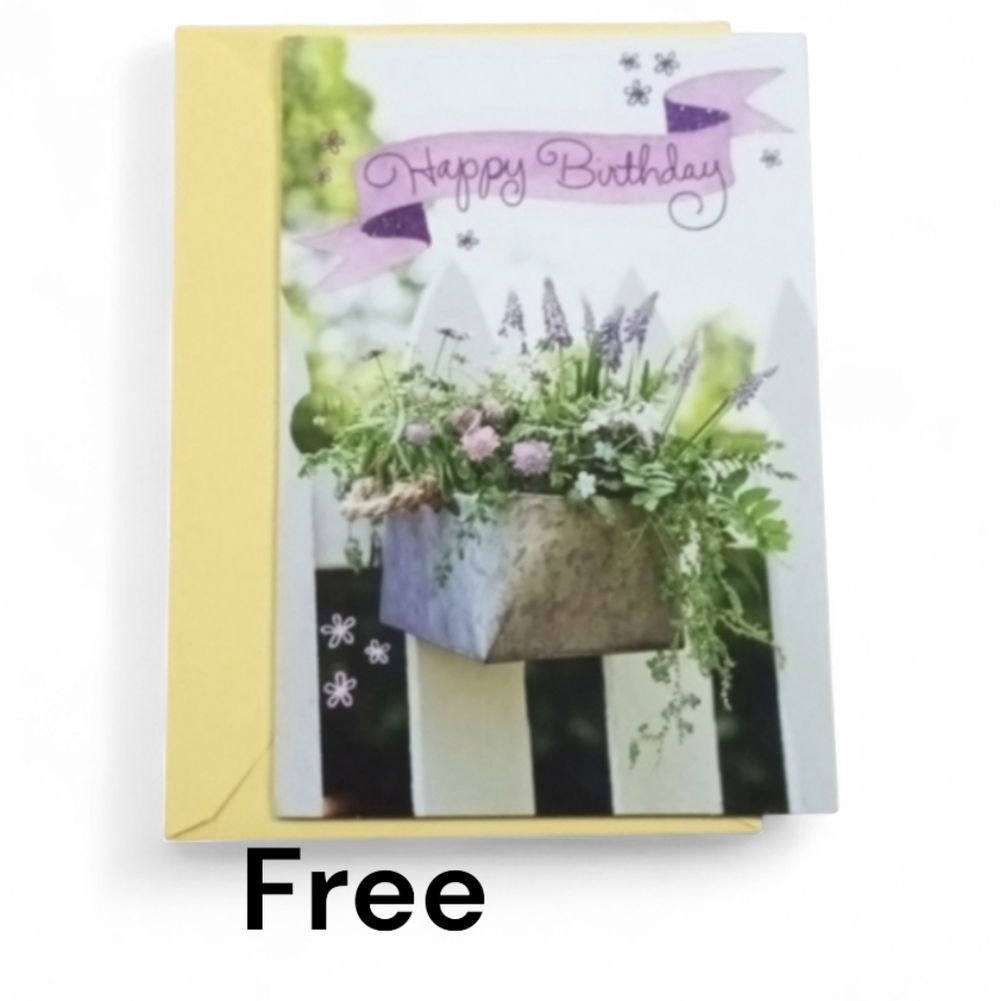 Free With Purchase General Happy Birthday Card